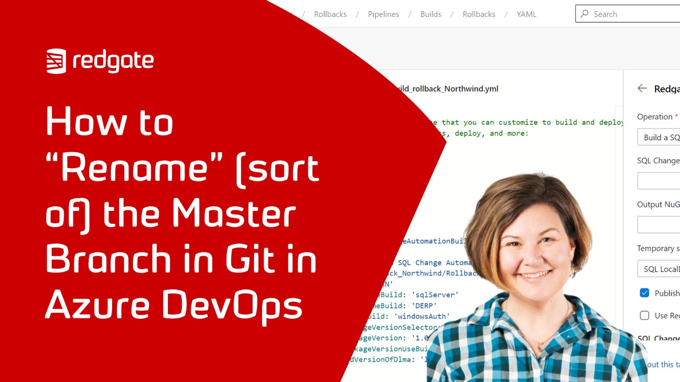 How to "Rename" the Master Branch to Main in Git in Azure DevOps